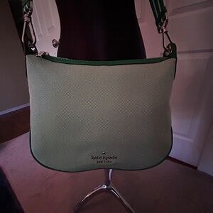 Kate Spade Green Cross Body Bag with Adjustable Strap